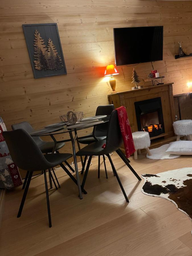Studio 2 Alpes Style Chalet Au Pied De Telesiege Du Diable Les Deux Alpes Exteriör bild