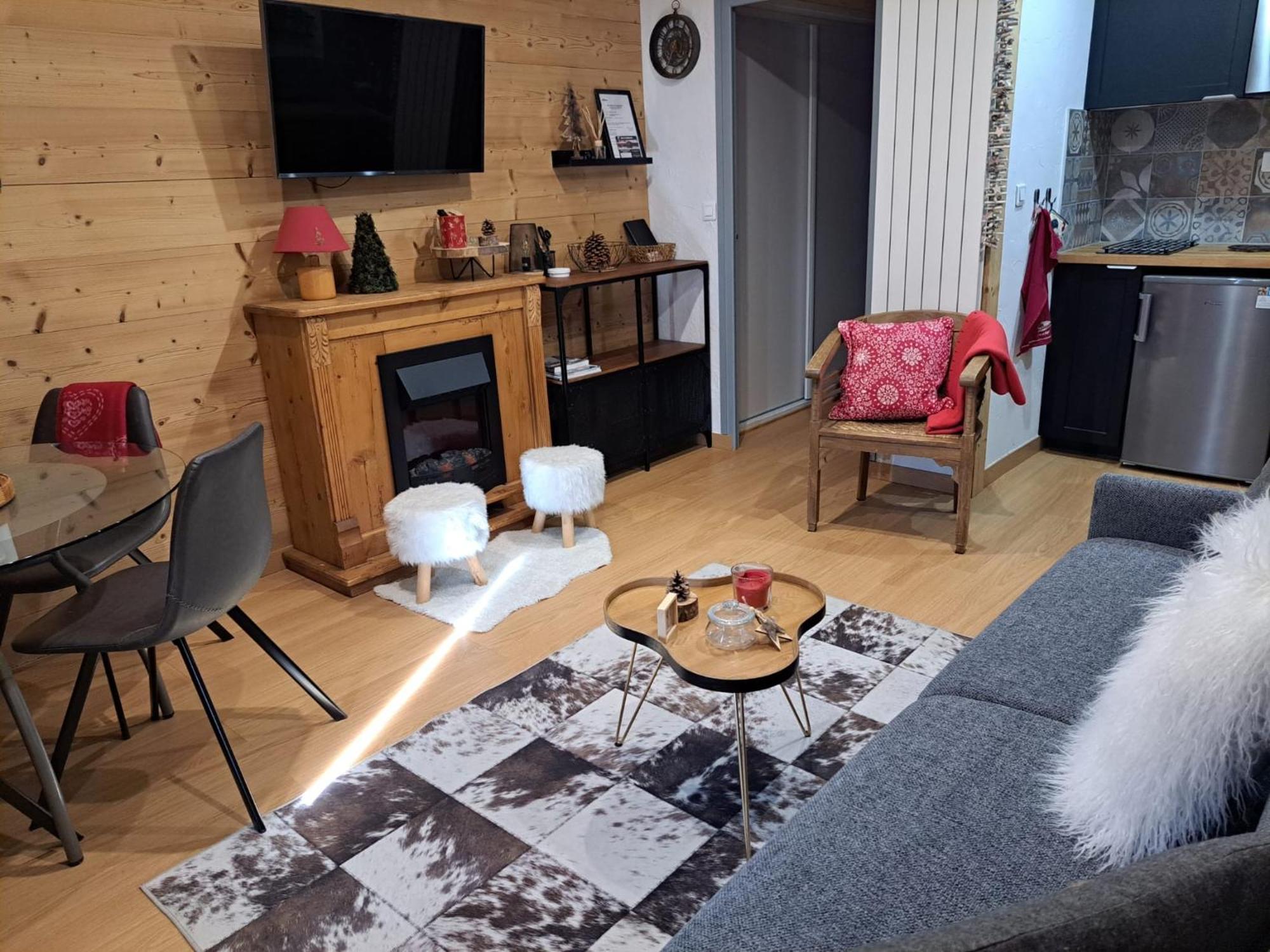 Studio 2 Alpes Style Chalet Au Pied De Telesiege Du Diable Les Deux Alpes Exteriör bild