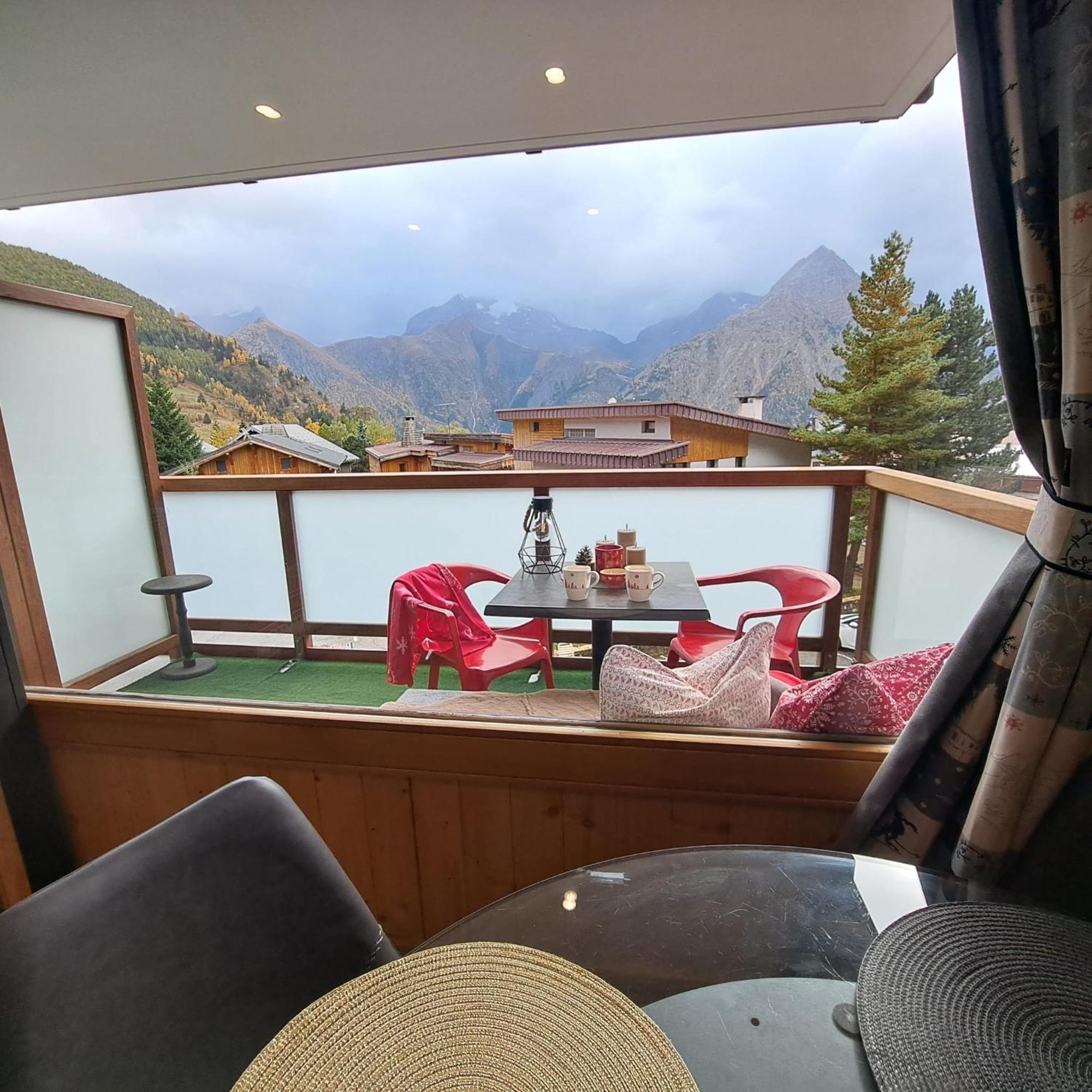 Studio 2 Alpes Style Chalet Au Pied De Telesiege Du Diable Les Deux Alpes Exteriör bild