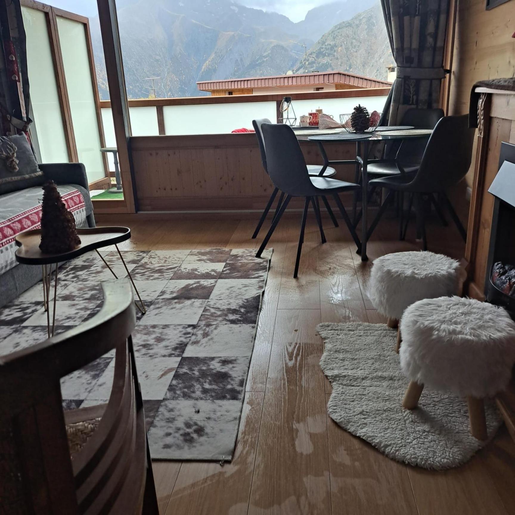 Studio 2 Alpes Style Chalet Au Pied De Telesiege Du Diable Les Deux Alpes Exteriör bild